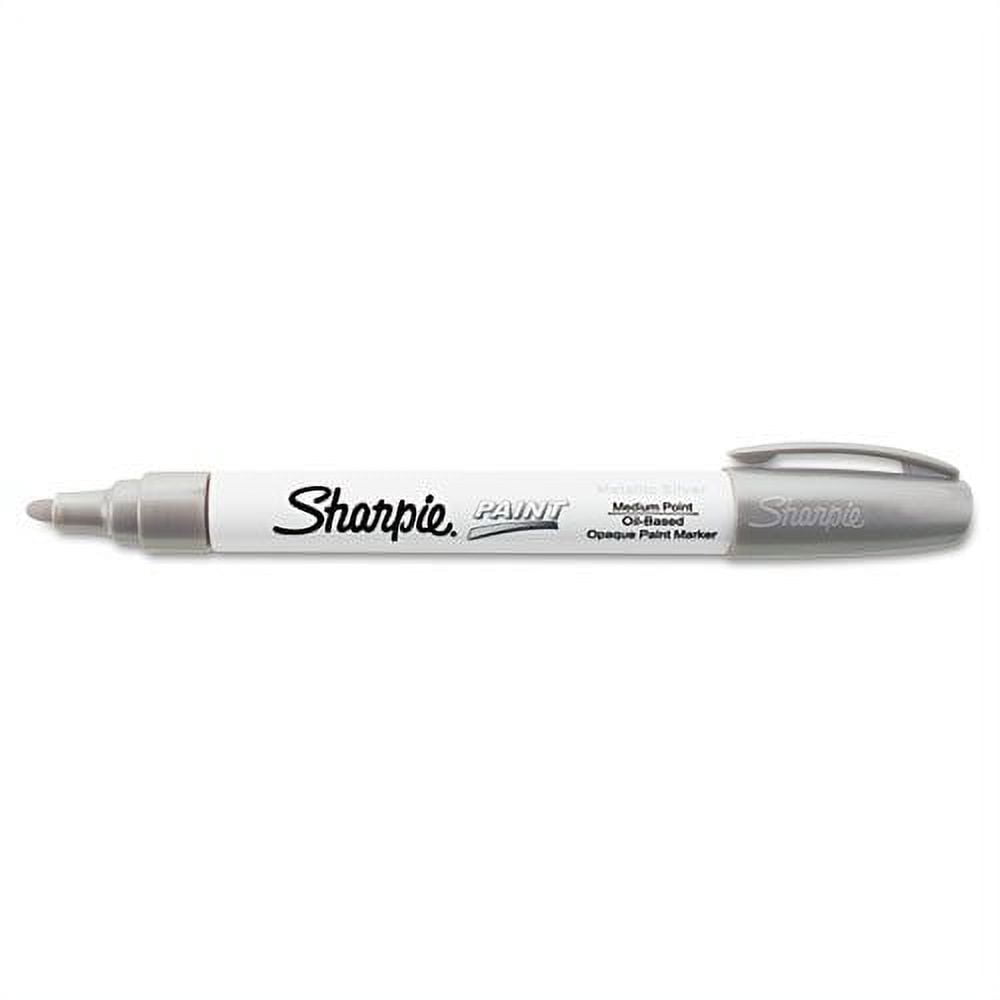 Permanent Paint Marker, Fine Point, Silver, Sold as 1 Each Permanent Paint Marker, Fine Point, Silver, Sold as 1 Each