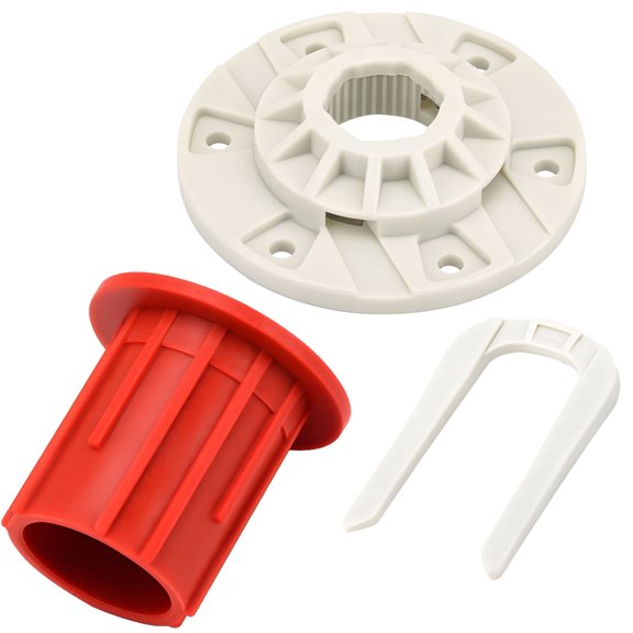 Permanent Polystyrene Operate Wheel Replacement Set For Washer Basket Worldwide