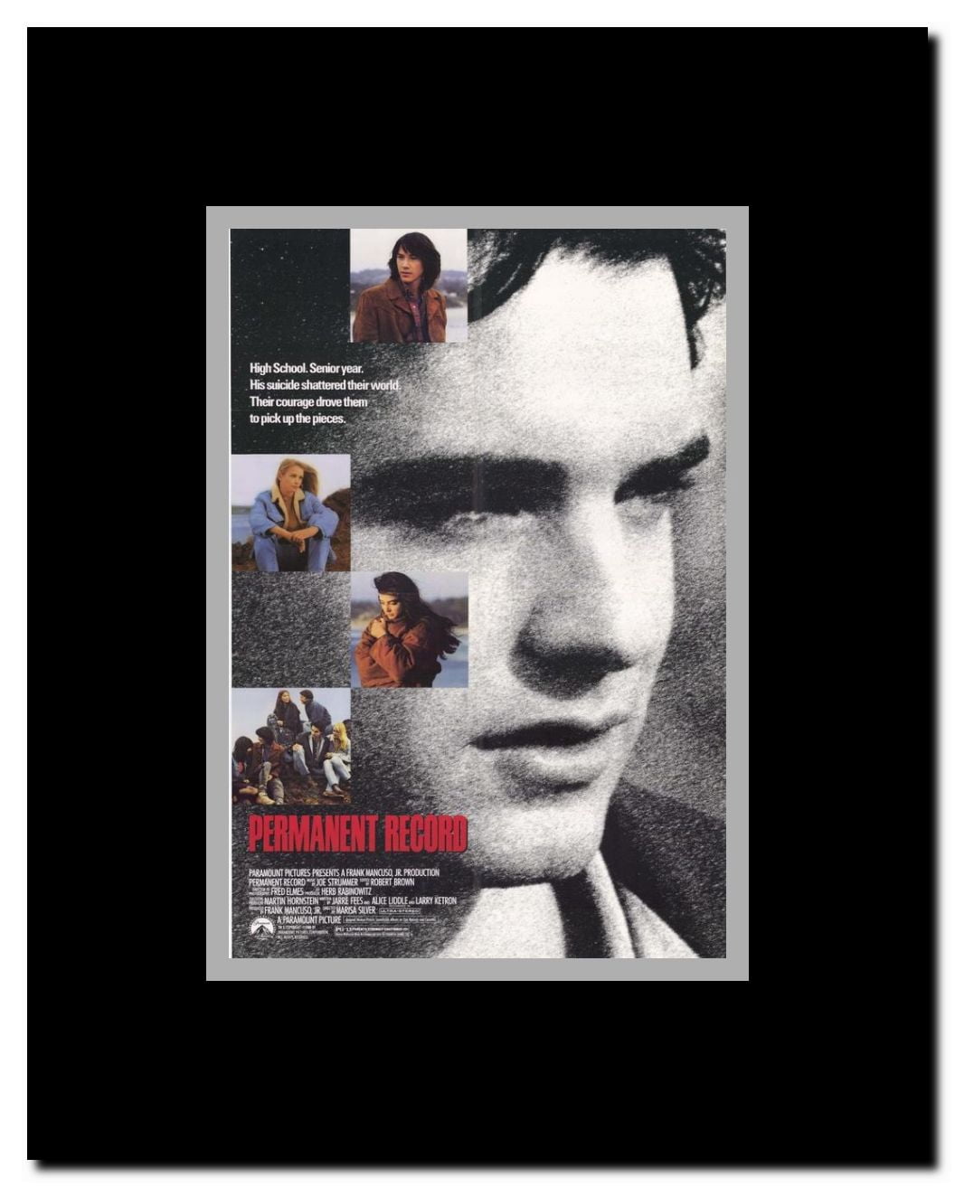 Permanent Record Framed Movie Poster