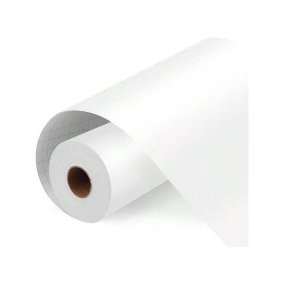 Permanent Vinyl 12in X 60ft Adhesive Vinyl For Mugs Signs Decorations - Permanent Adhesive Vinyl Roll For Cricut Siser Romeo Cutting Machines Matte White