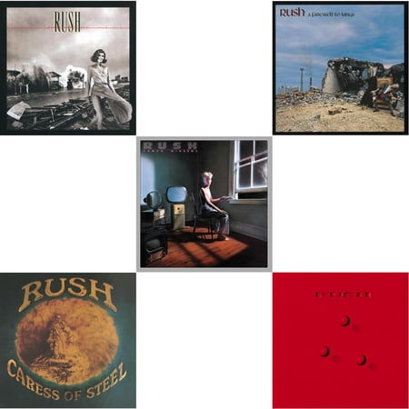 Caress Of Steel (180G/Dl Card) & Farewell To Kings (180G) & Permanent Waves (180G) & Power Windows (180G) & Hold Your Fire (180G) [LP Vinyl Bundle]