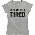 thumbnail image 1 of Permanently Tired Hard Work Gym Not A Morning Person Fashion Women's T-Shirt, 1 of 4