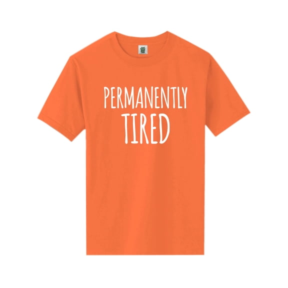 Permanently Tired Short Sleeve Neon T-Shirt