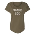 thumbnail image 1 of Permanently Tired Womens Dolman Tee, 1 of 3