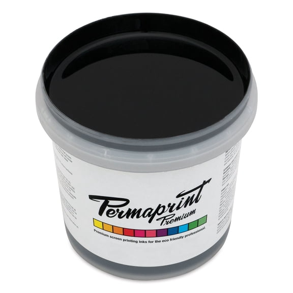 Permaprint Premium Screen Ink - Process Black, 1 L