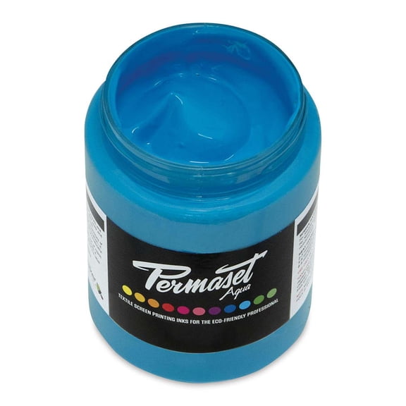 Permaset Aqua Fabric Ink - Light Blue, 300 ml