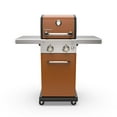 thumbnail image 1 of Permasteel 2-Burner Compact Propane Gas Grill with Foldable Sides, Copper, 1 of 9