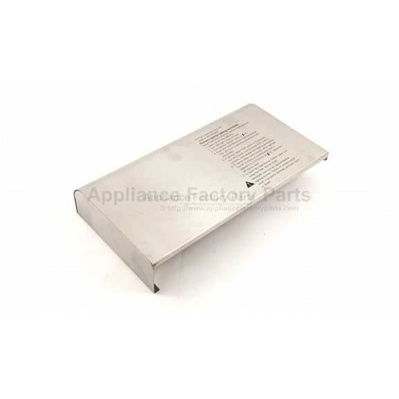 Permasteel Gas grill side shelf front panel left 40100047