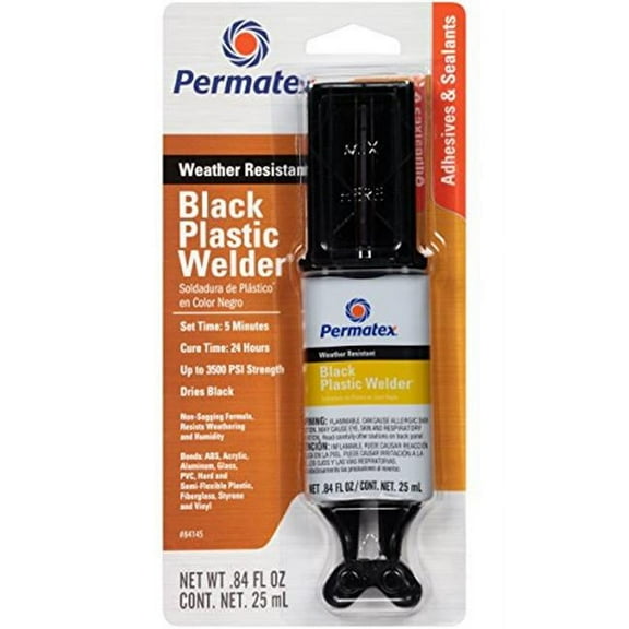 Permatex 0.84 fl. oz. 84145 Permapoxy Plastic Weld, Black