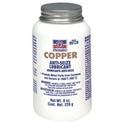 Permatex 09128, Brush Top, Copper Anti-Seize Lubricant Industrial Sealant, 8 oz