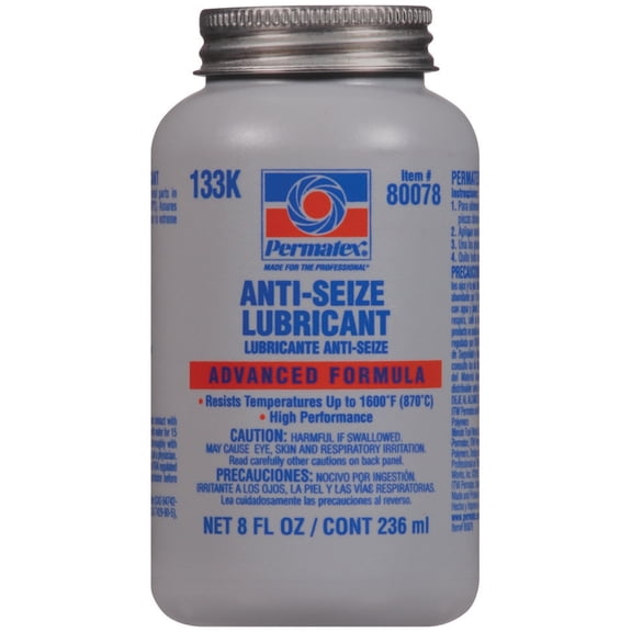 Permatex 1/2 Pint Anti-Seize Lubricant, 2 pack