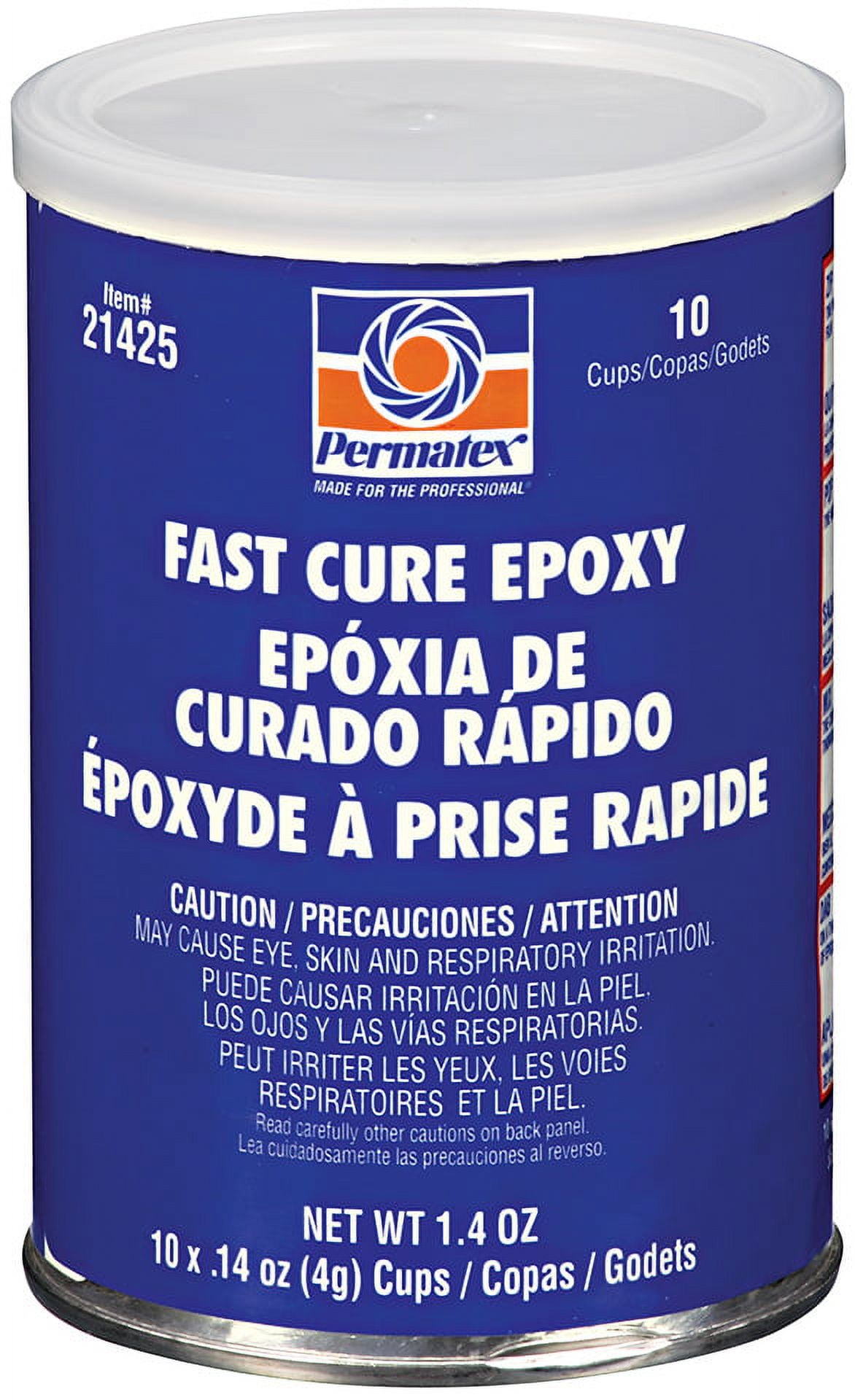 Permatex 21425 Fast Cure Epoxy Cups 4gm.