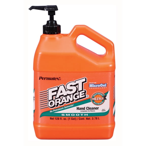 Permatex 23218 FAST ORANGE HAND CLEANER SMOOTH 1 GALLON