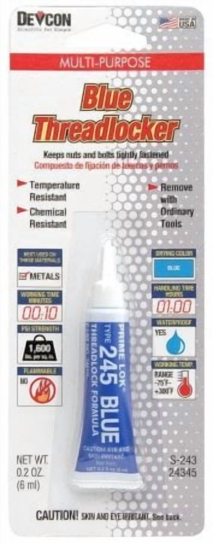 Permatex 24345 S-245 Thread Locker - Walmart.com
