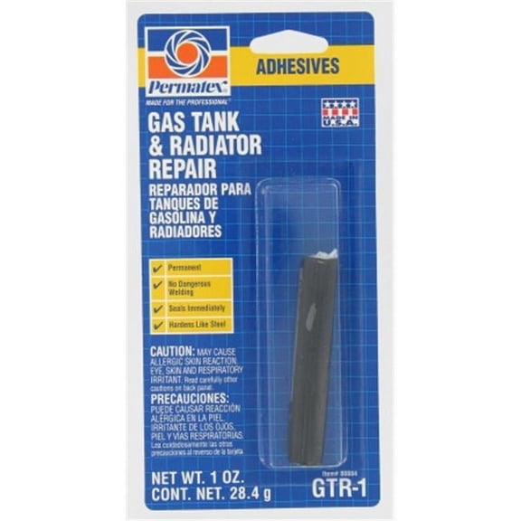 Permatex 80884 Gas Tank and Radiator Repair, 1 oz.