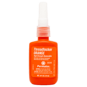 Permatex 25210 High Strength Removable Threadlocker Orange, 10 ML