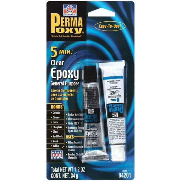 Permatex 5 Minute Gap Filling Epoxy - .6oz [84201]