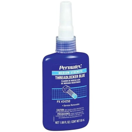 Permatex 50 ml Medium Strength Thread Locker Bottle, Blue
