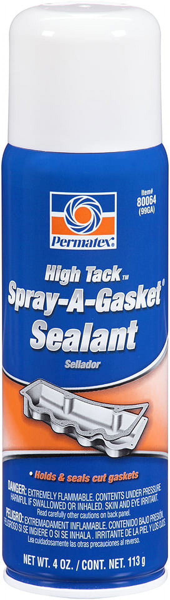 Permatex® 80064 High Tack? SprayAGasket® Sealant Spray 4 oz. Aerosol