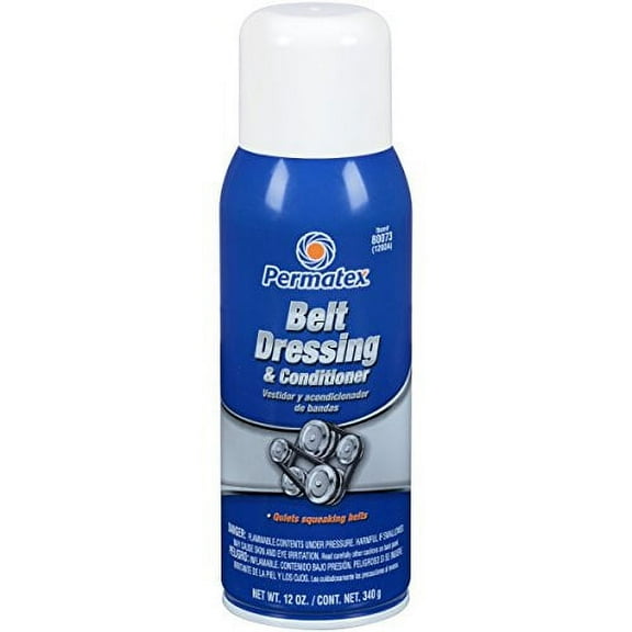 Permatex Belt Dressing and Conditioner Spray - Aerosol - 12 oz