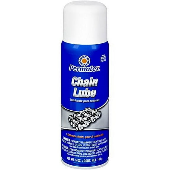 Permatex 80075 Chain Lube, 5 oz. Aerosol Can