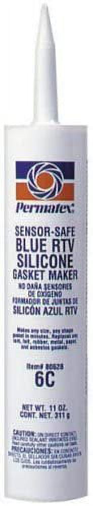 Permatex 80628 RTV Black Silicone Sealant. 3 oz. 