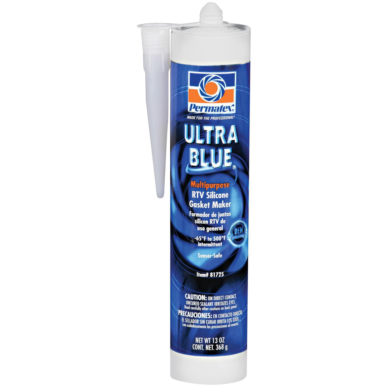 Permatex 81725 Ultra Blue RTV Silicone Sealant. 13 oz. - Walmart.com