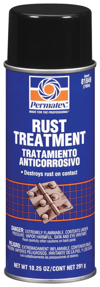 Permatex 81849 Extend Rust Treatment, 16 oz, Aerosol Can, Clear, Liquid ...