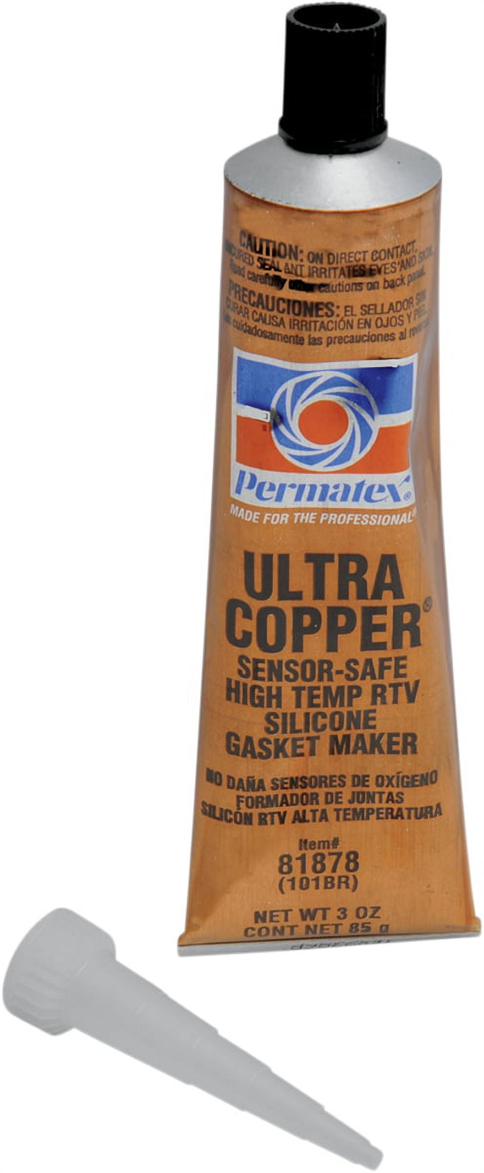 Permatex 81878 Ultra Copper Silicone Gasket Sealant