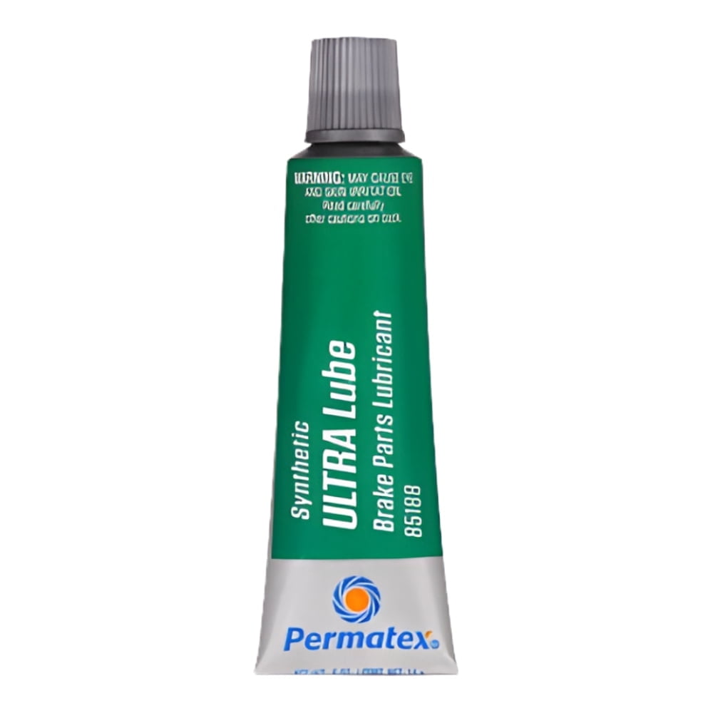 Permatex 85188 Ultra Disc Brake Caliper Lubricant, 0.5 oz, Tube, Green, Semi-Solid