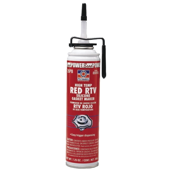 Permatex 85915 #26 HIGH-TEMP RTV SILICONE GASKET MAKER 7.25 OZ