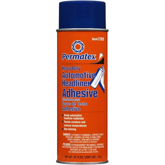 Permatex Body Shop Heavy Duty Headliner & Carpet Adhesive 16.75 oz New - 27828