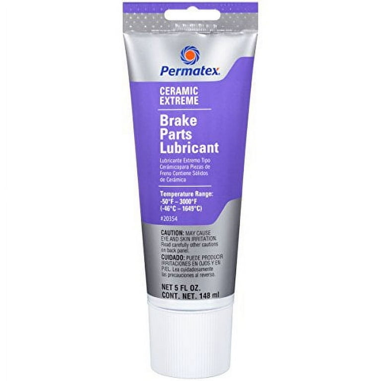 Permatex Ceramic Extreme Brake Lubricant, Automotive Long-lasting Grease,  5fl oz