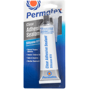 Permatex 75151 Clear Rtv Silicone Adhesive Sealant, 3 oz