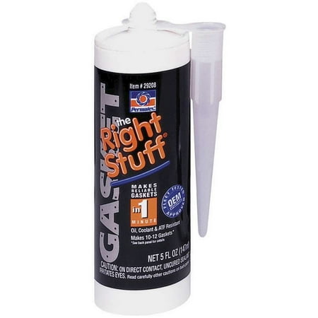 Permatex Fast Acting Instant Rubber Gasket Maker Automotive Adhesives, 15 oz