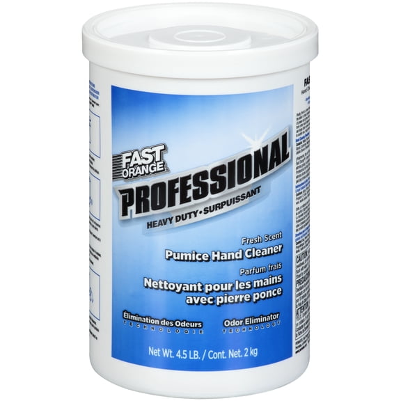 Permatex Fast Orange Professional Heavy Duty Fresh Scent Pumice Hand Cleaner 4.5 lb. Tub