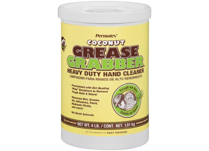 Permatex Grease Grabber Coconut Hand Cleaner Tub - 4lb [14106]