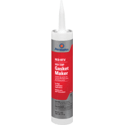 Permatex High-Temp Red RTV Silicone Gasket Maker - Single Pack   Residential Use, Standard Application