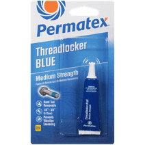 Permatex Medium Strength Threadlocker, Blue - 75185