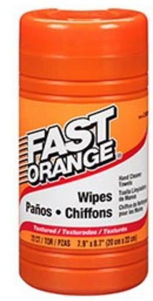  Fast Orange 25051 Hand Cleaner Wipe - 72 Count : Automotive