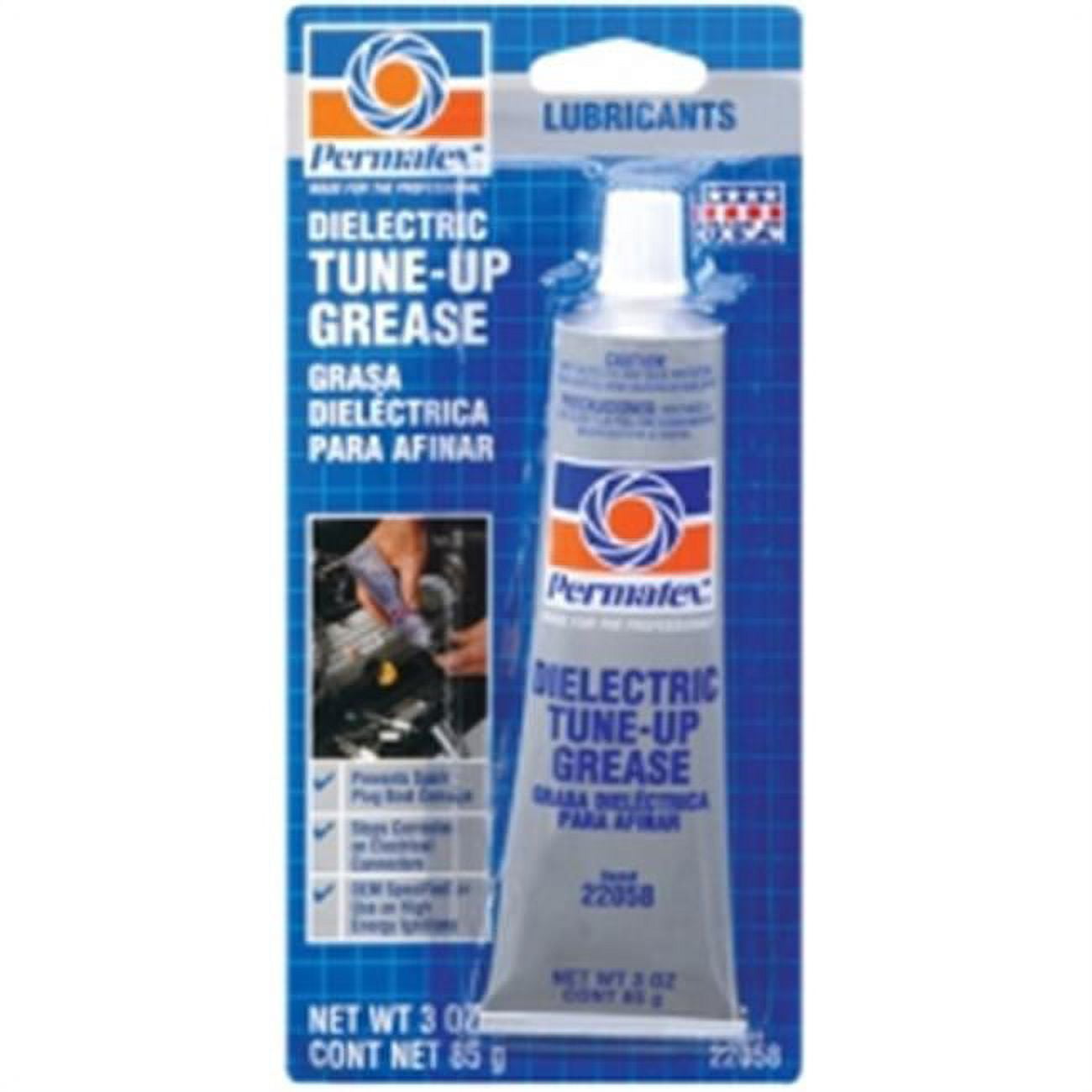 Permatex PTX22058 Dielectric TuneUp Grease 3 oz Tube Carded, Case of