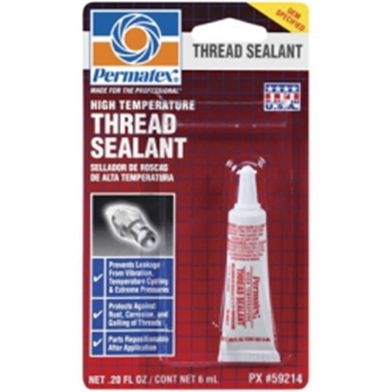 X様 Permatex PTX59214 6 ml Tube Carded High Temperature Thread Sealant
