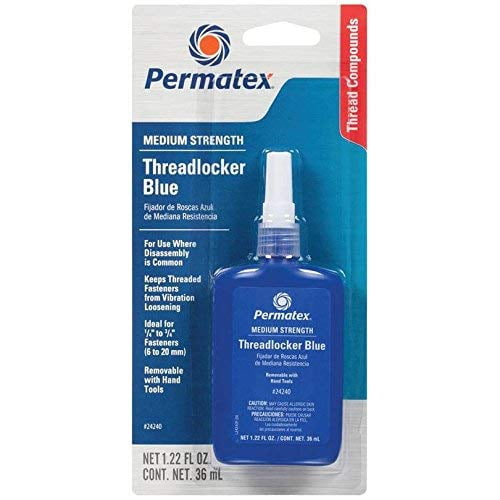 Permatex Threadlocker 1.22 Oz. Blue