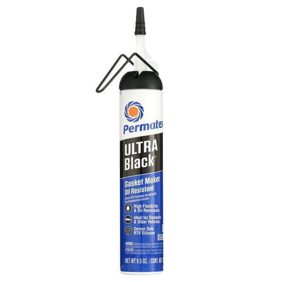 Permatex Ultra Black Maximum Oil Resistance RTV Silicone Gasket Maker 9.5 oz - 85080