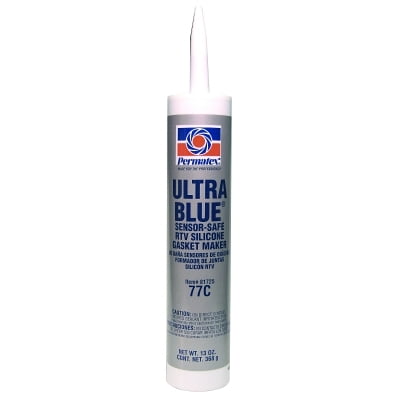 Permatex Ultra Series RTV Silicone Gasket Maker, 13 oz Cartridge, Blue