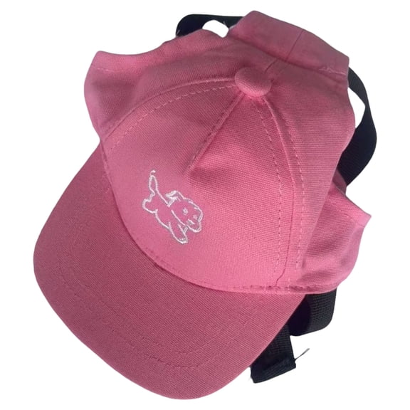 Permeable Cotton Dog Baseball Hat Regulable Comfortable Dog Accessories Hat for Outdoor Walking