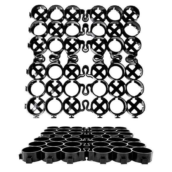 Permeable Pavers Designed for Roads, Parking Lots, Stables Outdoor Pavers 1.8" Depth, 250,000+ lb Load Class Pack of 10 (40 Square Feet)