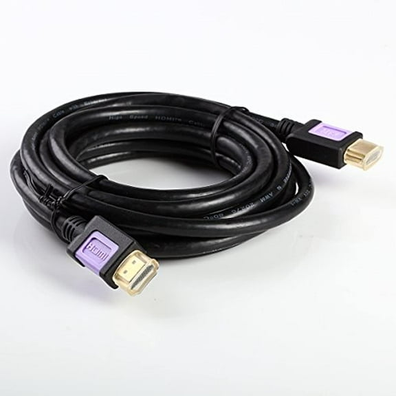 Permium High-Speed HDMI Cable HDMI Cord HDMI to HDMI for 3D DVD PS4 HDTV Xbox LCD HD TV 1080P (10FT)