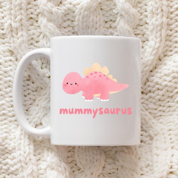 Pernalized Mummaurus Mug Cute Dinosaur Gift Mum