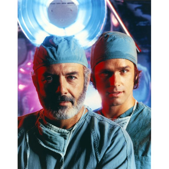 Pernell Roberts in Blue Surgeon Uniform Close Up Portrait Photo Print (24 x 30)